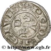 Denier - Cecilia, France, 1302-1312 reverse image