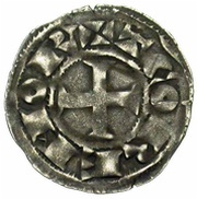 Denier - Theobald V reverse image