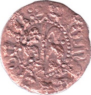 Denier - John II, king of Aragon, France, 1458-1462 reverse image