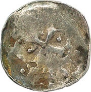 Denier anonymous, France, 1162-1200 reverse image