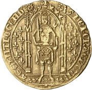 Franc on foot - William IV obverse image