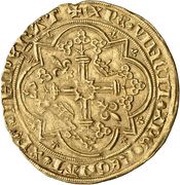 Franc on foot - William IV reverse image