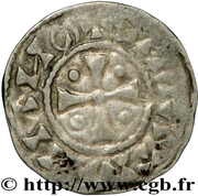 Denier anonymous, France, 1000-1100 reverse image