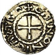 Denier anonymous Chinon mint, France, 888-923 reverse image