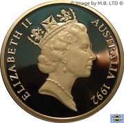 5 Dollars - Elizabeth II 3rd Portrait - International Year of Space obverse image