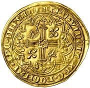 Franc à pied - Guy of Luxembourg reverse image