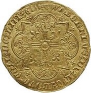 Grand Mouton d'Or - Waleran III reverse image