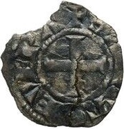 Denier - Hugh I, France, 1235-1265 reverse image