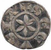 Denier - Humbert III, France, 1148-1189 reverse image