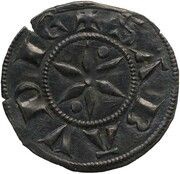 Denier - Amadeus IV, France, 1233-1253 reverse image