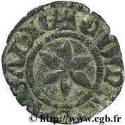 Denier of Piedmont - Amadeus V, France, 1297-1323 reverse image
