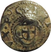 Denier - Philibert I 1st type obverse image
