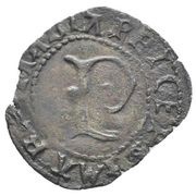 Denier Fort - Philibert I 3rd type reverse image
