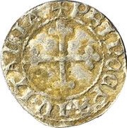 ¼ Groschen - Charles I, France, 1482-1490 reverse image