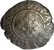 ¼ Groschen - Charles III 6th type, France, 1504-1553 reverse image