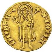 Gold Guilder with crosslet - Amadeus VI, France, 1343-1383 reverse image