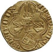 Gold Florin with crosslet - Amadeus VII obverse image