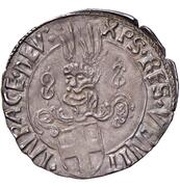 ½ Teston - Charles I Cornavin mint reverse image