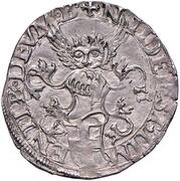 ½ Teston - Charles III Type 1; Bourg-en-Bresse mint reverse image
