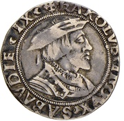Teston - Charles III 8th type obverse image
