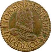Double Tournois - Henry 5th type obverse image