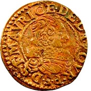 Double Tournois - Frédéric-Maurice 7th type obverse image