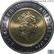 5 Dollars - Elizabeth II 3rd Portrait - The Enfranchisement of Women obverse image