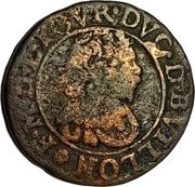 Double of Sedan - Frédéric-Maurice 13th type obverse image