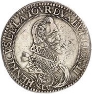 Ecu - Henri de la Tour d'Auvergne obverse image