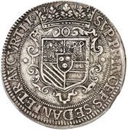 Ecu - Henri de la Tour d'Auvergne, France, 1614 reverse image