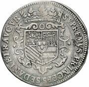 Ecu - Henri de la Tour d'Auvergne, France, 1614 reverse image