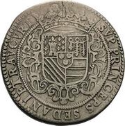 Ecu - Henri de la Tour d'Auvergne, France, 1615-1616 reverse image