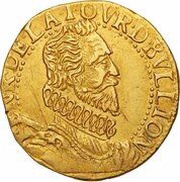 Gold Florin - Henri de la Tour d'Auvergne obverse image