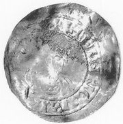 Denier anonyme au nom de Henri III obverse image