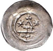 1 Pfennig reverse image