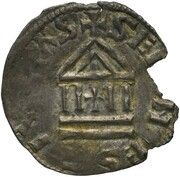 Denier - Raynard II, France, 1015-1055 reverse image