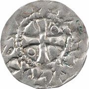 Denier - Odo II of Blois obverse image