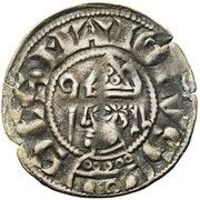 Denier anonymous Lord of Bourbon; petals obverse image
