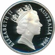 5 Dollars - Elizabeth II 3rd Portrait - Sir John Forrest - Masterpieces in Silver obverse image