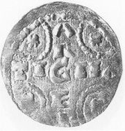Denier - Werner I, France, 1002-1028 reverse image