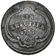 1 Kreutzer - Ludwig Constantin von Rohan-Guéménée reverse image