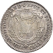 10 Kreuzers - Ludwig Constantin von Rohan-Guéménée obverse image