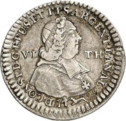 ⅙ Thaler - Ludwig Constantin von Rohan-Guéménée obverse image