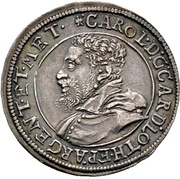 ¼ Thaler - Charles as cardinal of Lorraine obverse image