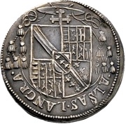 ¼ Thaler - Charles as cardinal of Lorraine, France, 1601-1605 reverse image