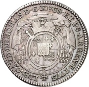 20 Kreuzers - Ludwig Constantin von Rohan-Guéménée obverse image