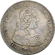 1 Thaler - Ludwig Constantin von Rohan-Guéménée obverse image