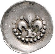 1 Pfennig "Lilienpfennig" - Bernard I obverse image