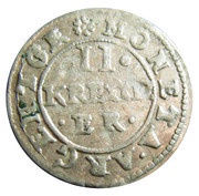2 Kreuzer, France, 1623-1640 reverse image
