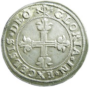 12 Kreuzer, France, 1623 reverse image